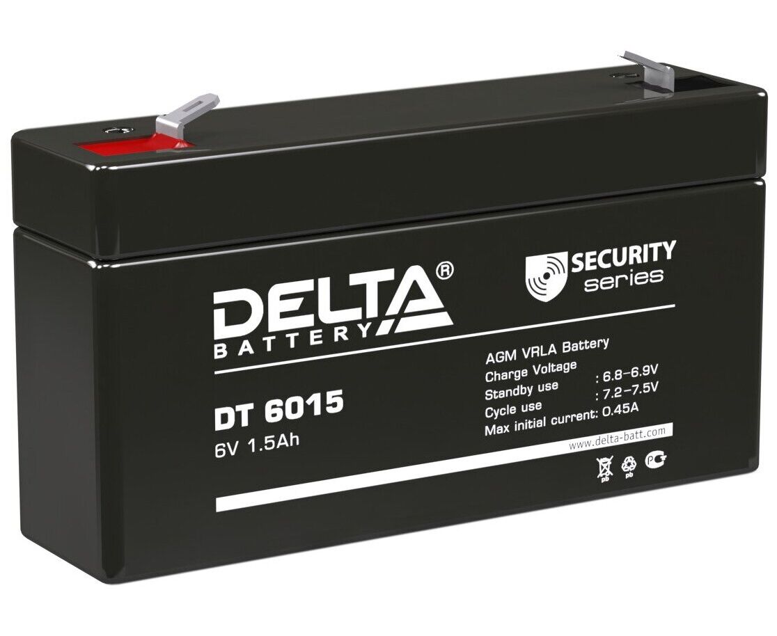 Аккумуляторная батарея Delta DT 6015