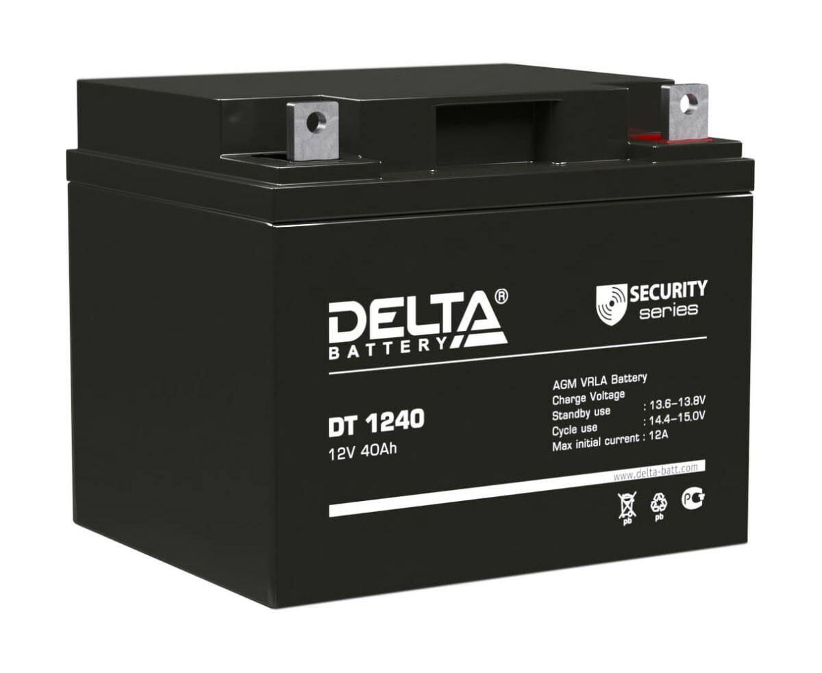 Батарея Delta DT 1240 (12 V, 40 Ah)