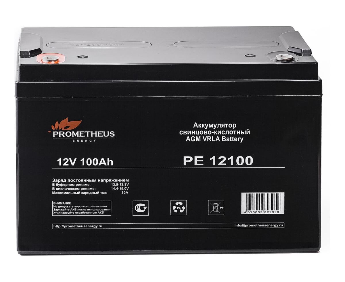 Батарея для ИБП Prometheus Energy PE 12100 12 В 100 Ач