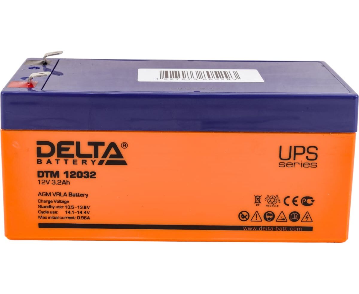 Батарея Delta DT 12032 (12 V, 3.2 Ah)