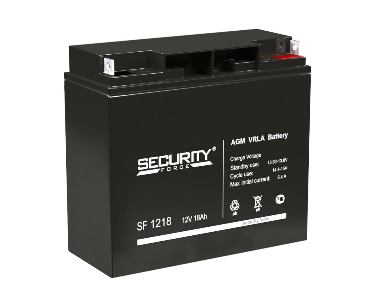 Аккумуляторная батарея Security Force SF 1218