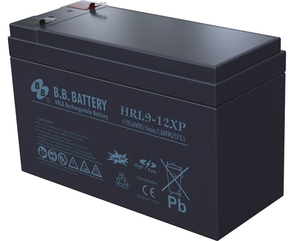 Батарея для ИБП BB HRL 9-12 XP 12 В 9 Ач