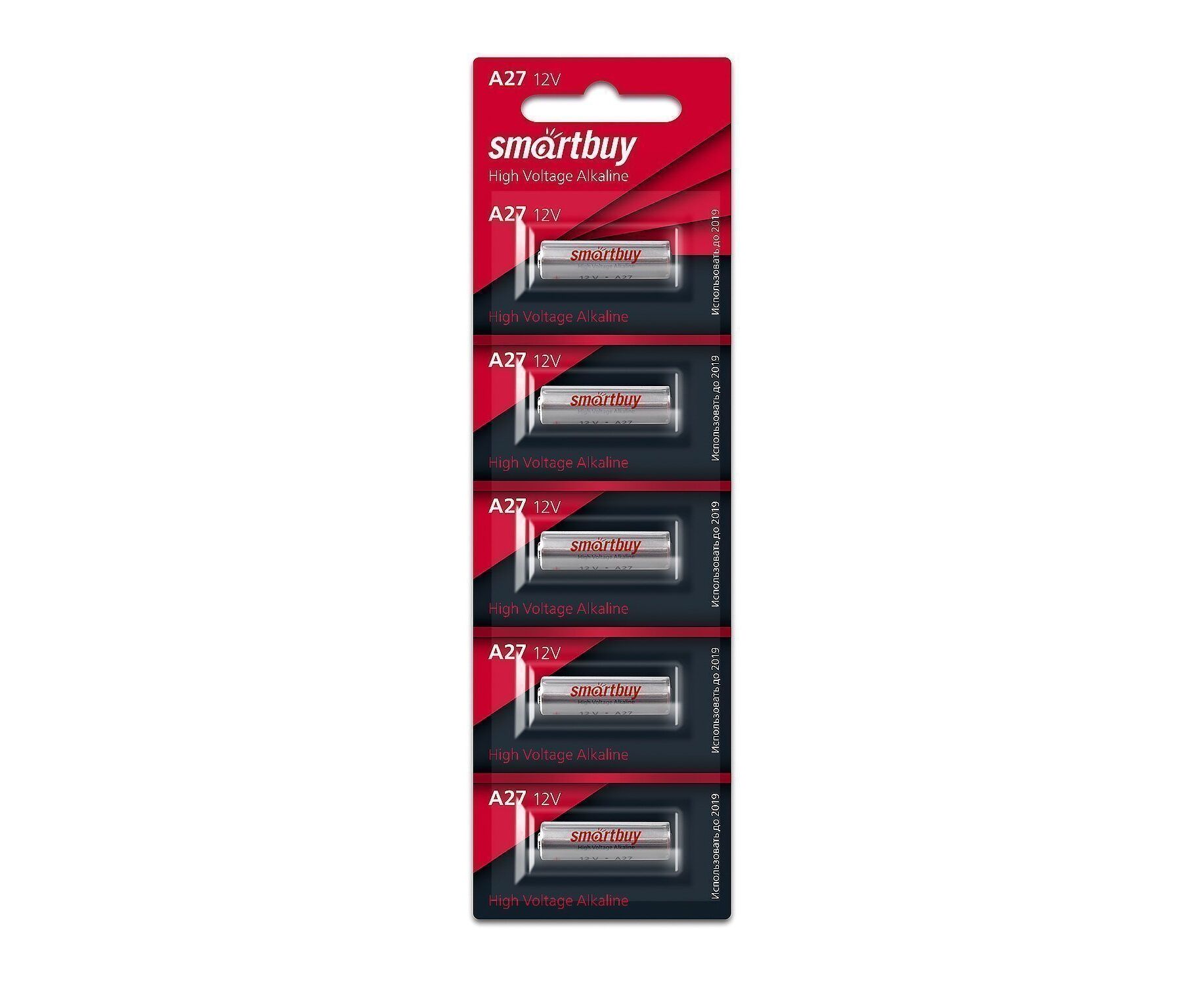 Батарейка 27 A Smart Buy A27 (5-BL) (100/1000) (115847)