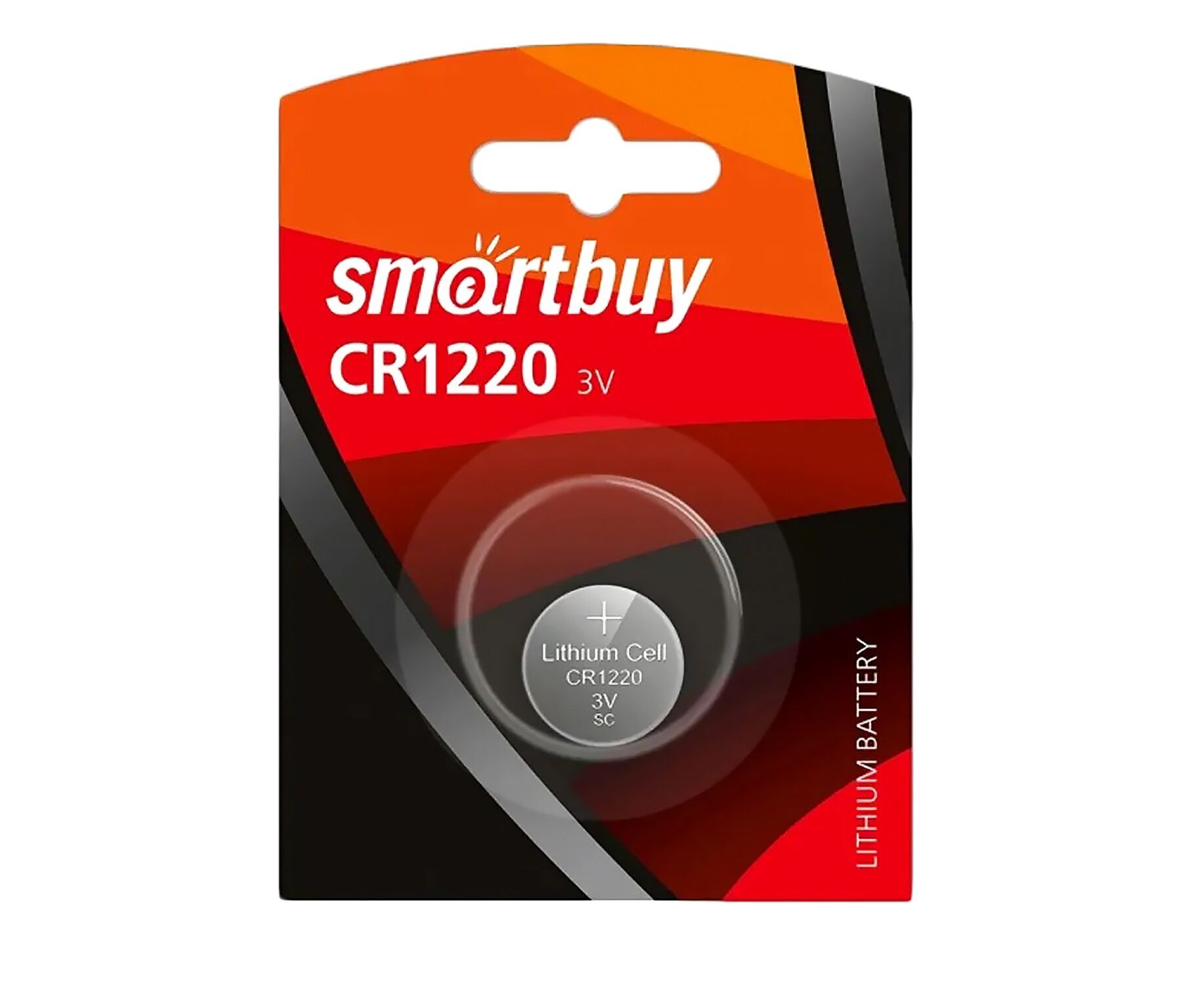 Элемент литиевый Smart Buy CR1220 (1-BL) (12/720)