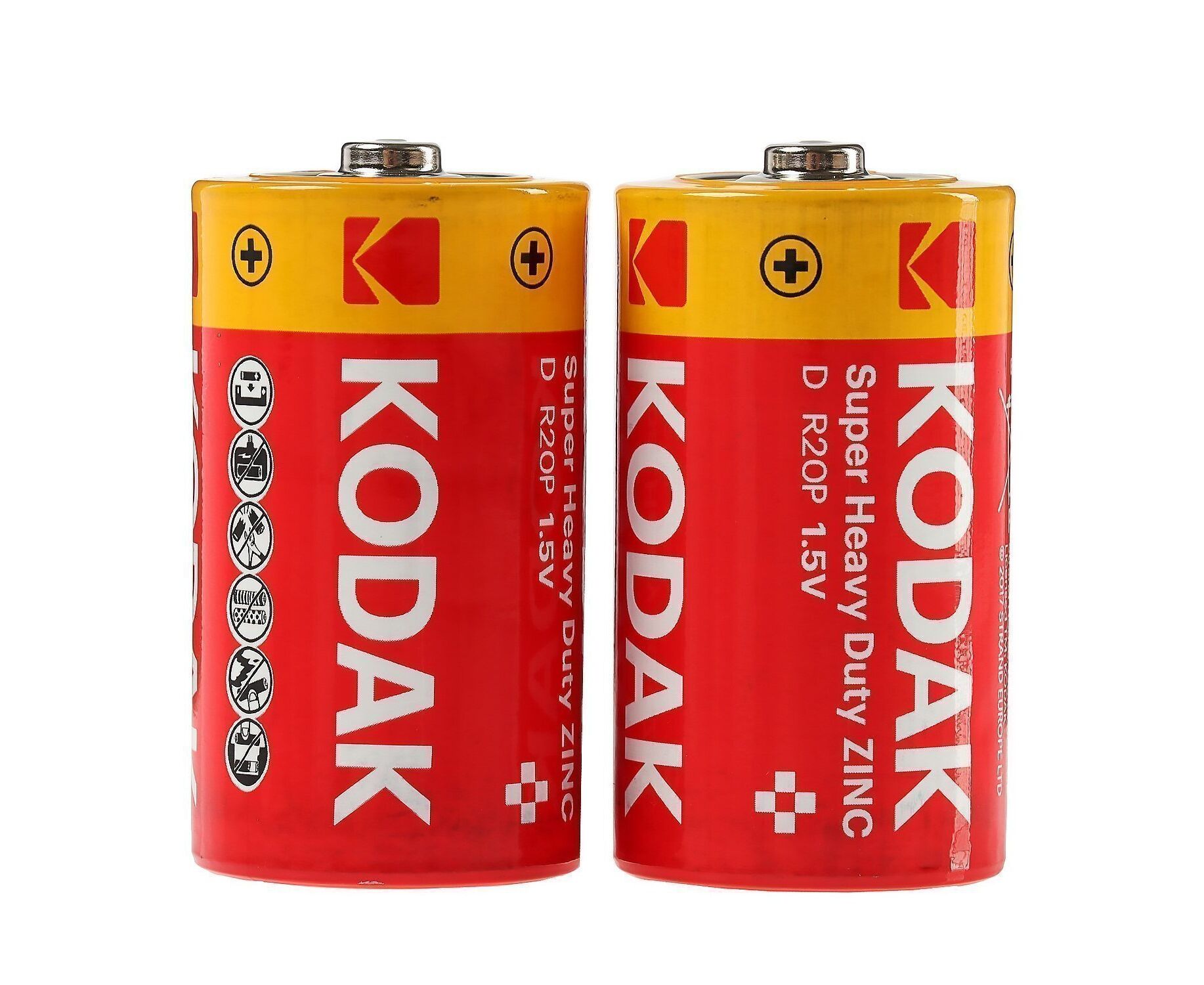 Батарейка D Kodak R20 Extra Heavy Duty (KDHZ-2 S) (б/б) (24/144/6912) (207853)