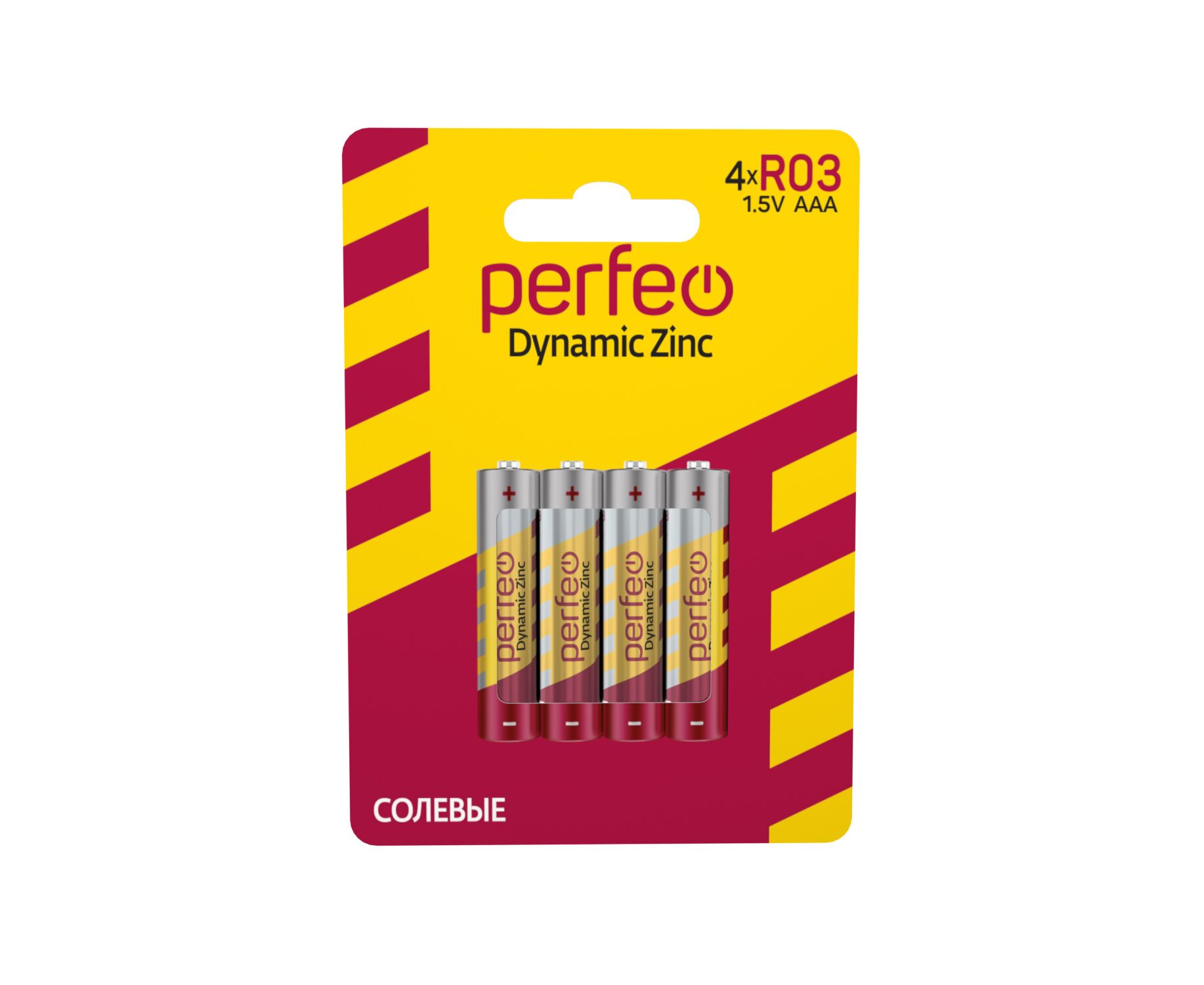 Батарейка Perfeo R03/4 BL Dynamic Zinc