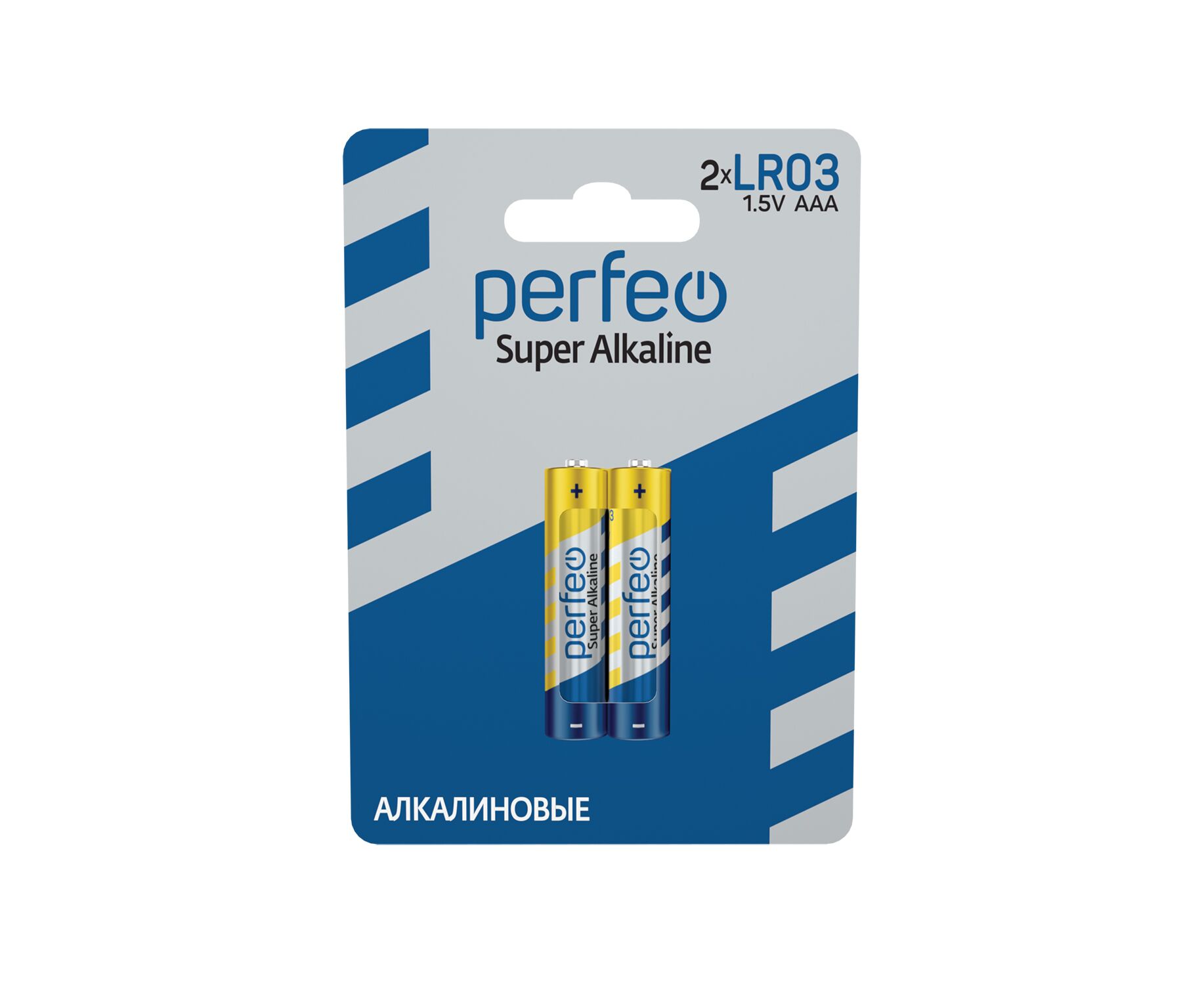Батарейка Perfeo LR03/2 BL Super Alkaline
