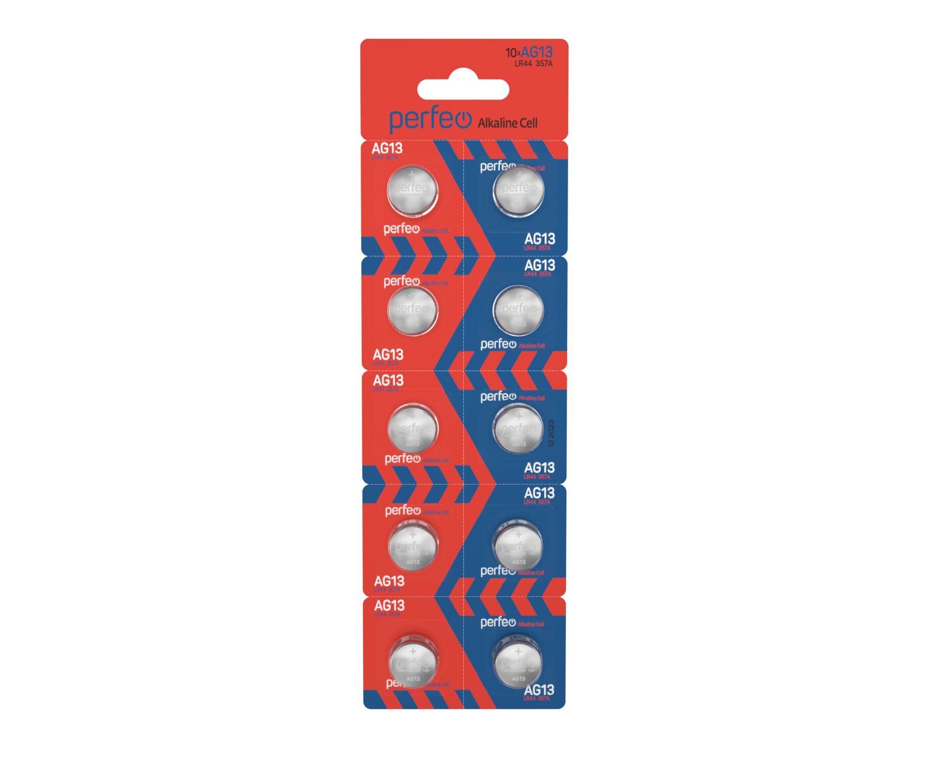 Батарейка Perfeo AG13 LR44/10 BL Alkaline Cell