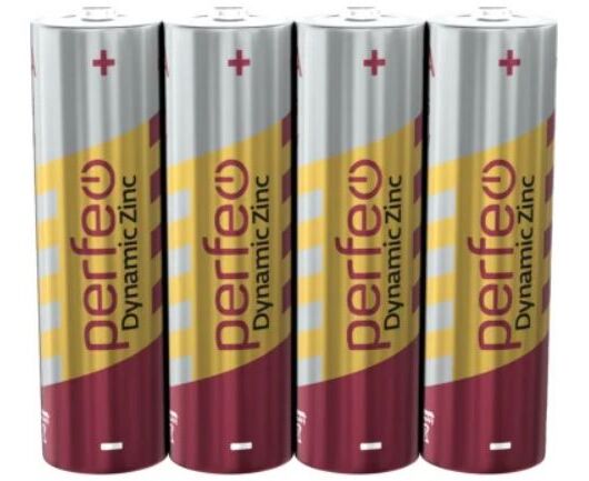 Батарейка Perfeo R6/4 SH Dynamic Zinc