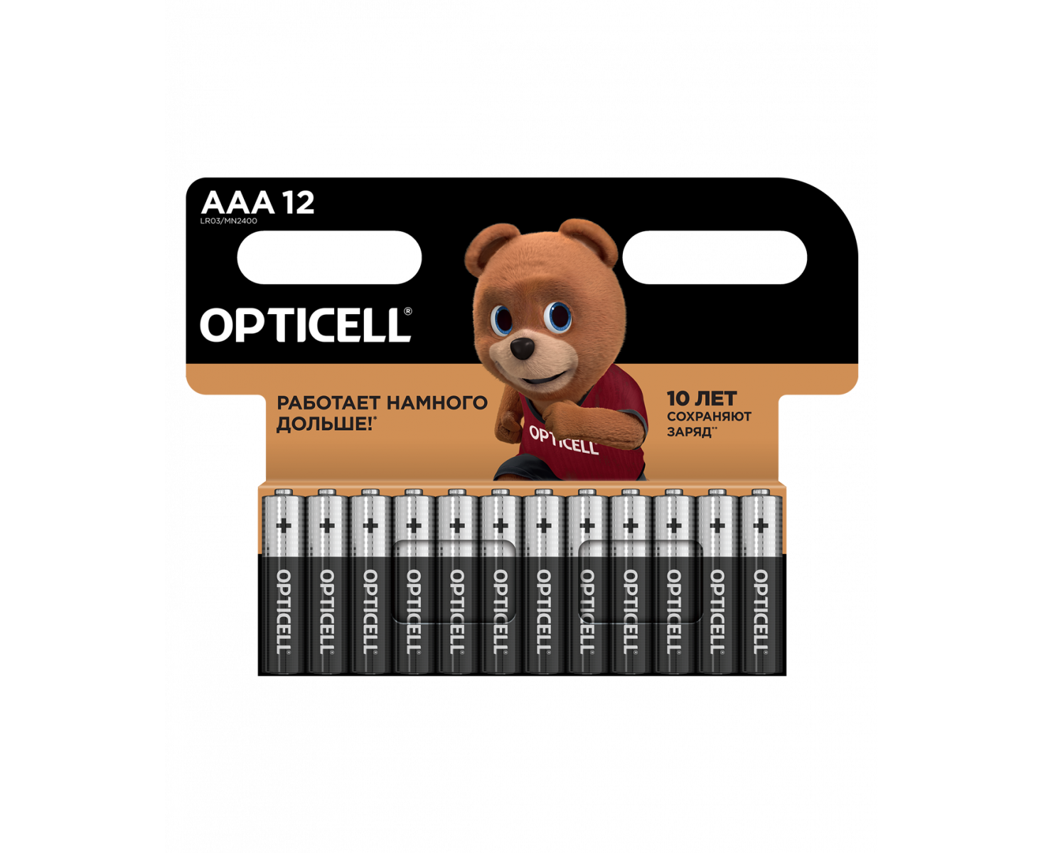 Элемент питания OPTICELL BASIC LR03 BL12 (12/144)