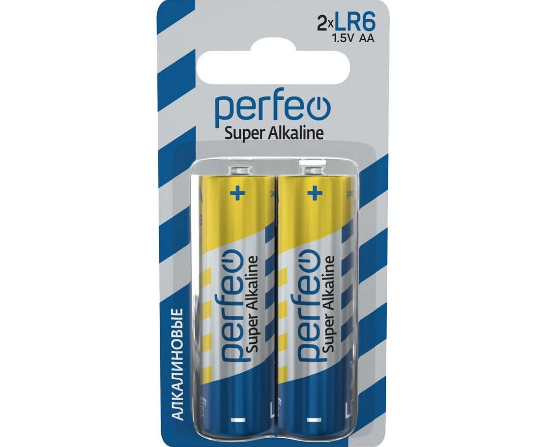 Батарейка Perfeo LR6/2 BL mini Super Alkaline