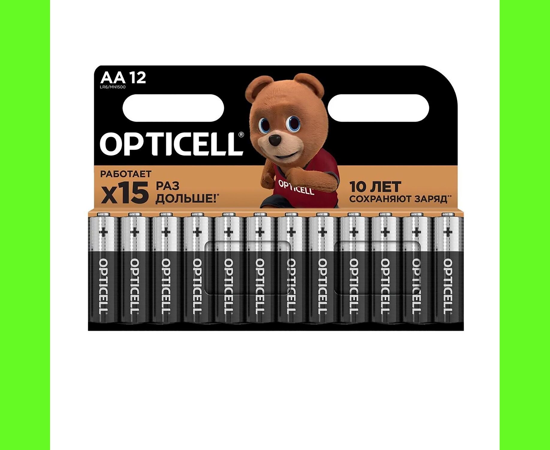 Элемент питания OPTICELL BASIC LR6 BL12 (12/144)