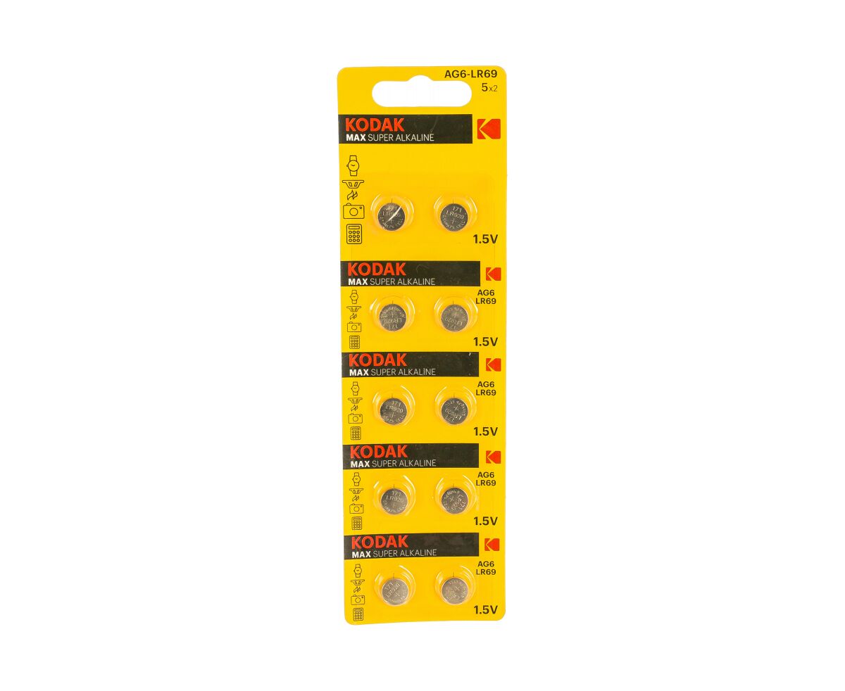 Элемент питания Kodak AG6 (370) LR920, LR69 [KAG6-10] (10/100/1000)