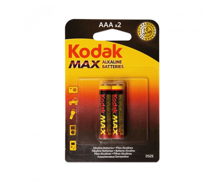 Элемент питания KODAK MAX LR03 BL2 (K3 A-2) (20/100/16000)