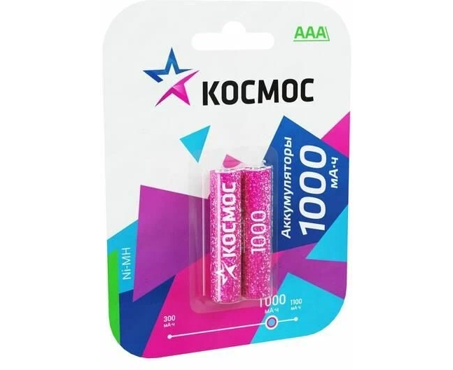 Аккумулятор Космос KOCR03 NIMH(1000 MAH)