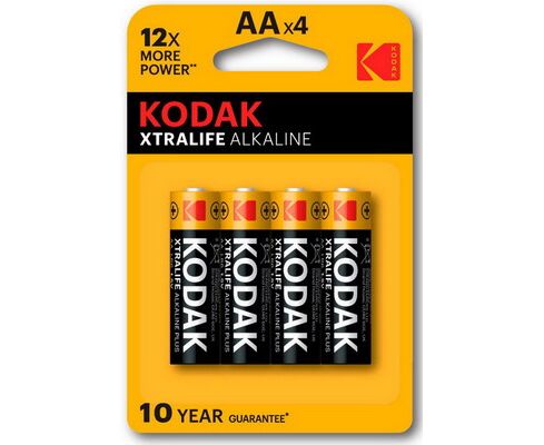 Элемент питания KODAK XTRALIFE LR6 BL4 [KAA-4] (80/400/17600)