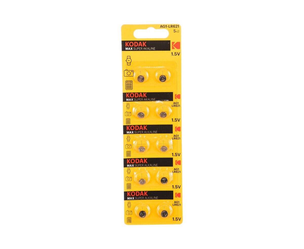 Элемент питания Kodak AG1 (364) LR621 LR60 [KAG1-10] (10/100/1000)