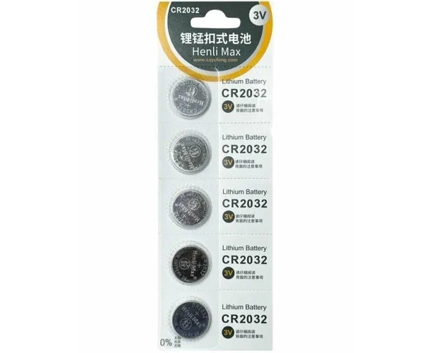 Батарейки Xiaomi ZMI Button Battery CR2032 (5 шт.)