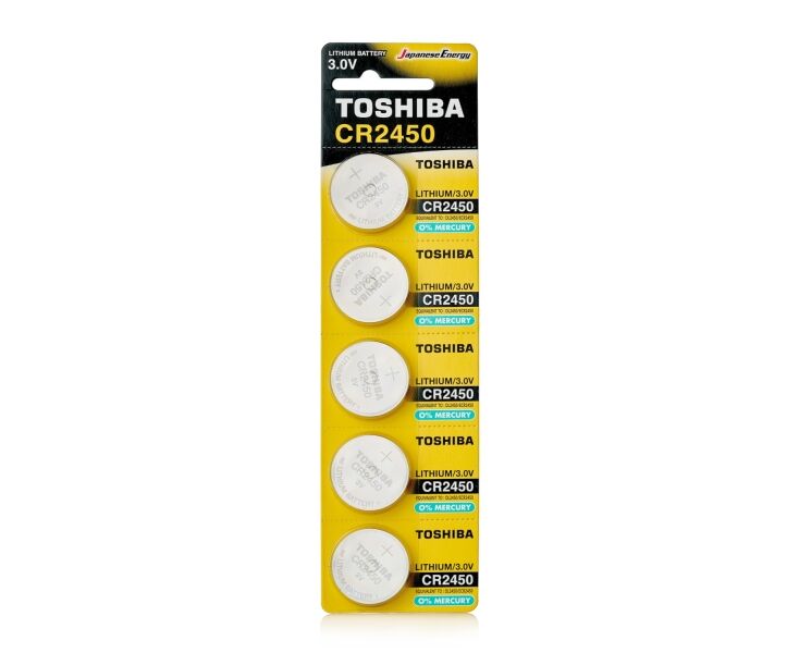 Батарейка Toshiba CR2450/5 BL 100 BOX