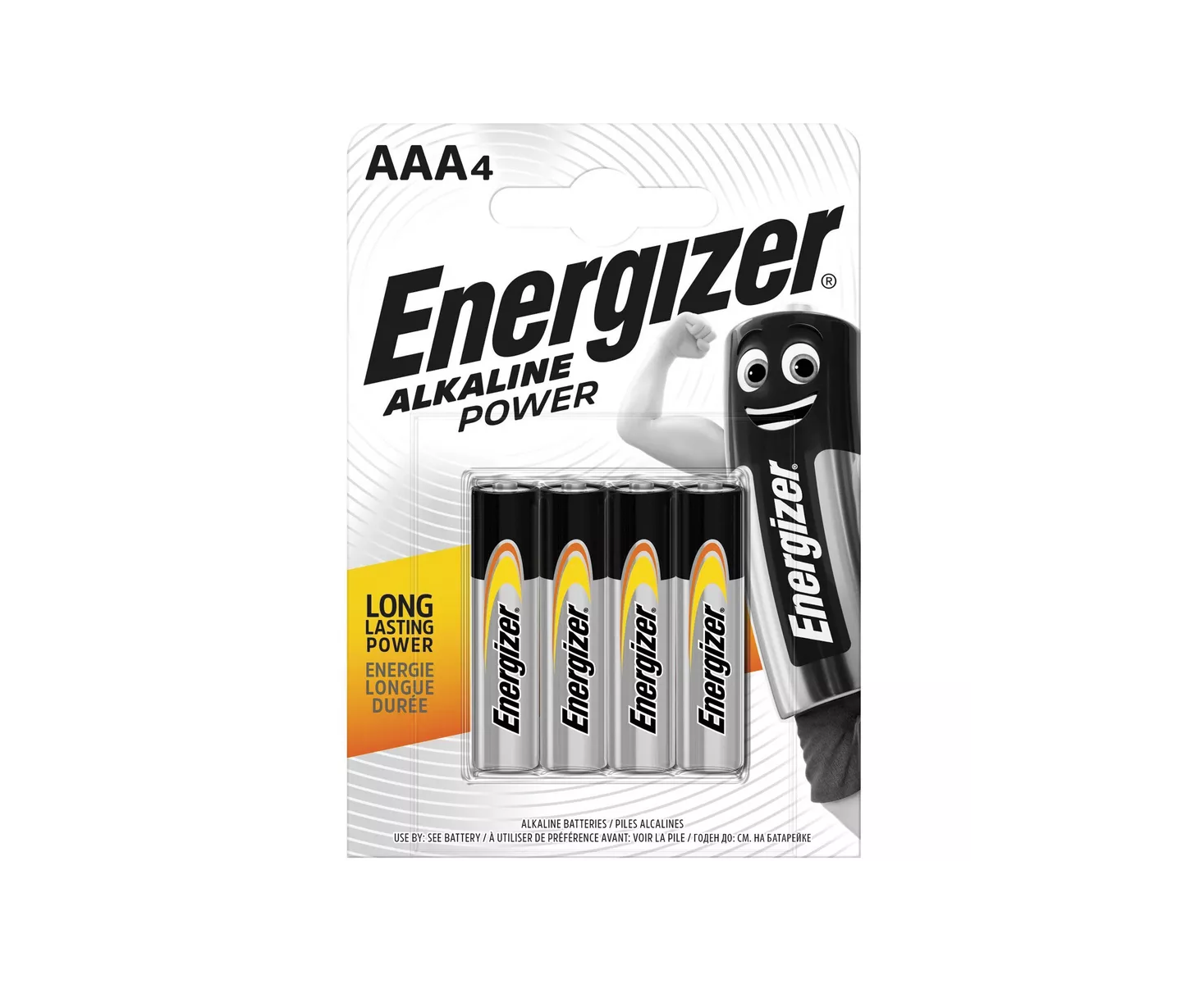 Элемент питания ENERGIZER LR03 Power (4 бл) (48)