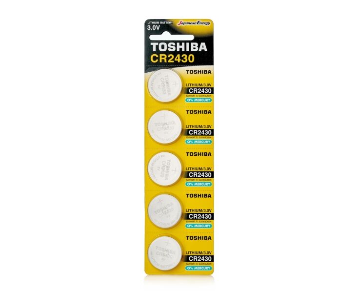Батарейка Toshiba CR2430/5 BL 100 BOX