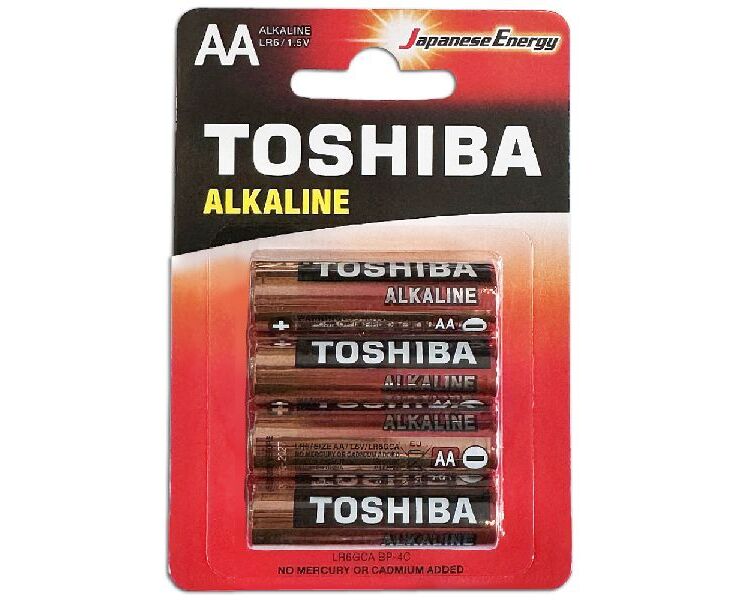 Батарейка Toshiba LR6/4 BL Alkaline