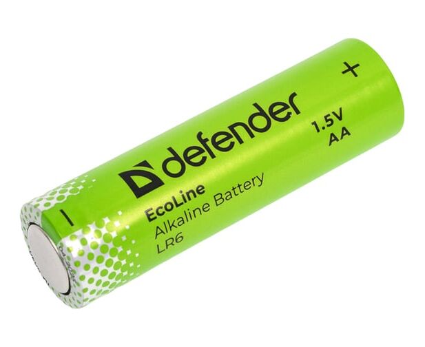 Батарейка алкалиновая DEFENDER LR6-4 S АА, шринк, Eco Line