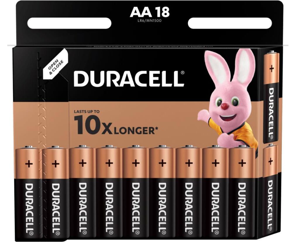 Элемент питания DURACELL LR6 BL18 BASIC (18/180/20520)
