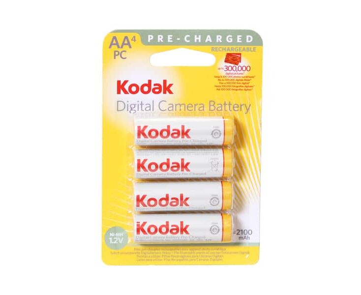 Аккумулятор KODAK HR6-4 BL (2100 m Ah) Pre-Charged (4/80/640)