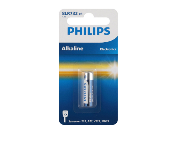Батарейка A27 Philips MN27-1 BL (Б0066247)