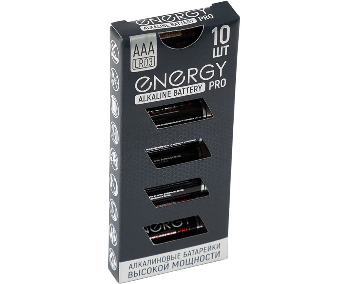 Элемент питания Energy Pro LR03/10 K (ААА) (10/600)