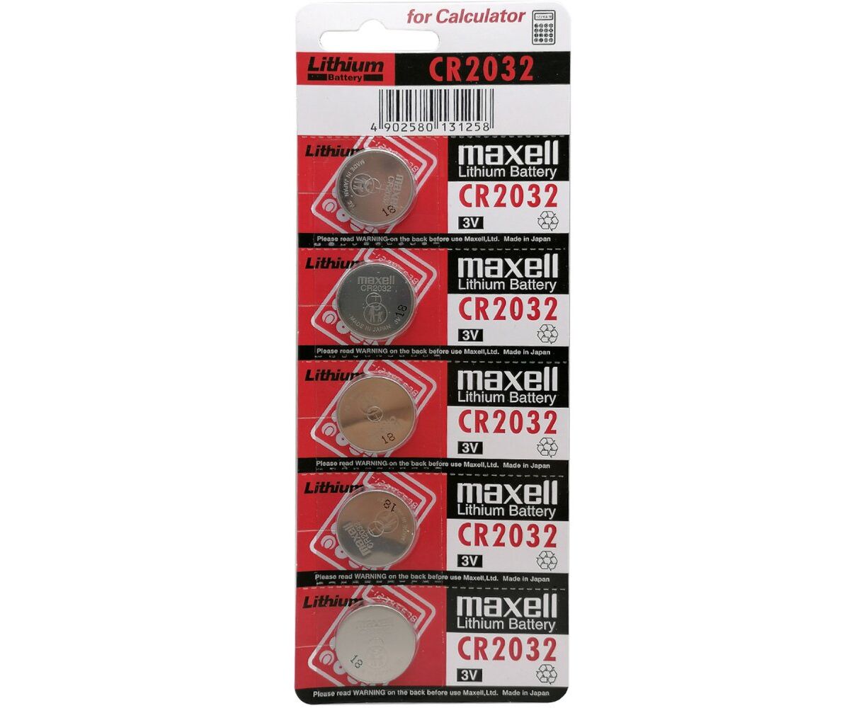 Элемент питания MAXELL CR 2032 BL5 (5/100/2000)