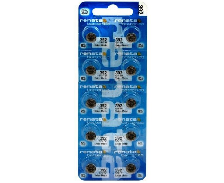 Батарейка Renata 392 SR41 W/10 BL