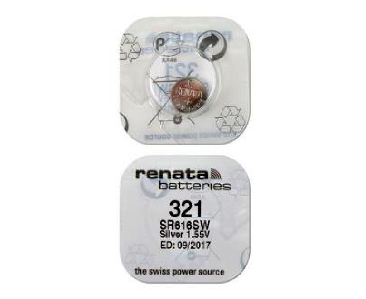 Батарейка Renata 321 SR616 SW/10 BOX