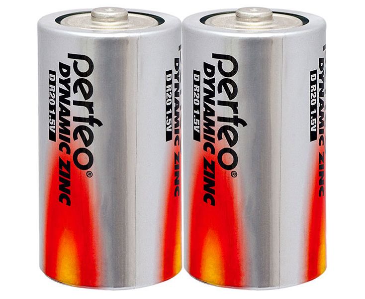 Эл. питания Perfeo R20/2 SH Dynamic Zinc