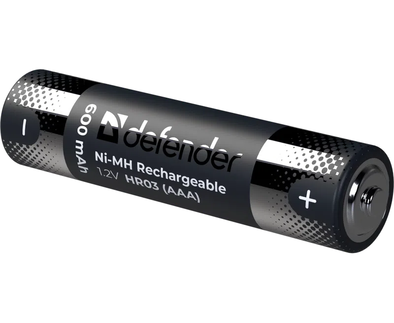 Аккумуляторная батарея DEFENDER HR03-2 BL 600 m Ah ААА, Ni-MH