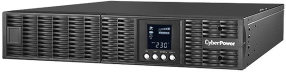 ИБП Cyber Power OLS1500 ERT2 U с двойным преобразованием, монтаж в стойку, 1500 ВА / 1200 Вт, количество выходных разъемов: 6 (6 с питанием от батареи), время работы: 5 мин, USB, RS-232, защита лок...