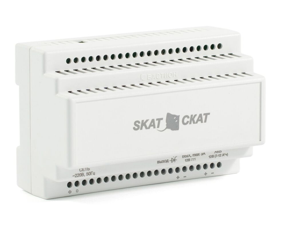 ИБП БАСТИОН Skat-12-3.0-Din (Код товара 580)