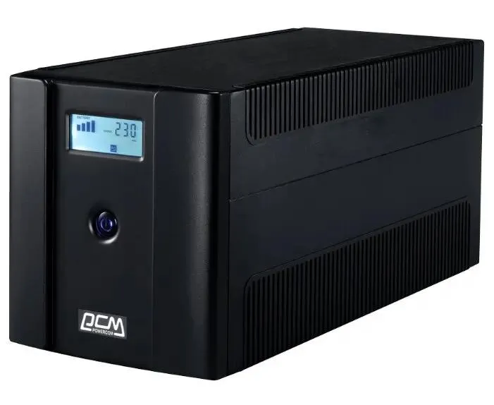 ИБП Power Com Raptor RPT-1500 AP LCD (Line-Interactive, 1500 VA/900 W, Tower, 4x EURO, LCD, USB) (1107535)