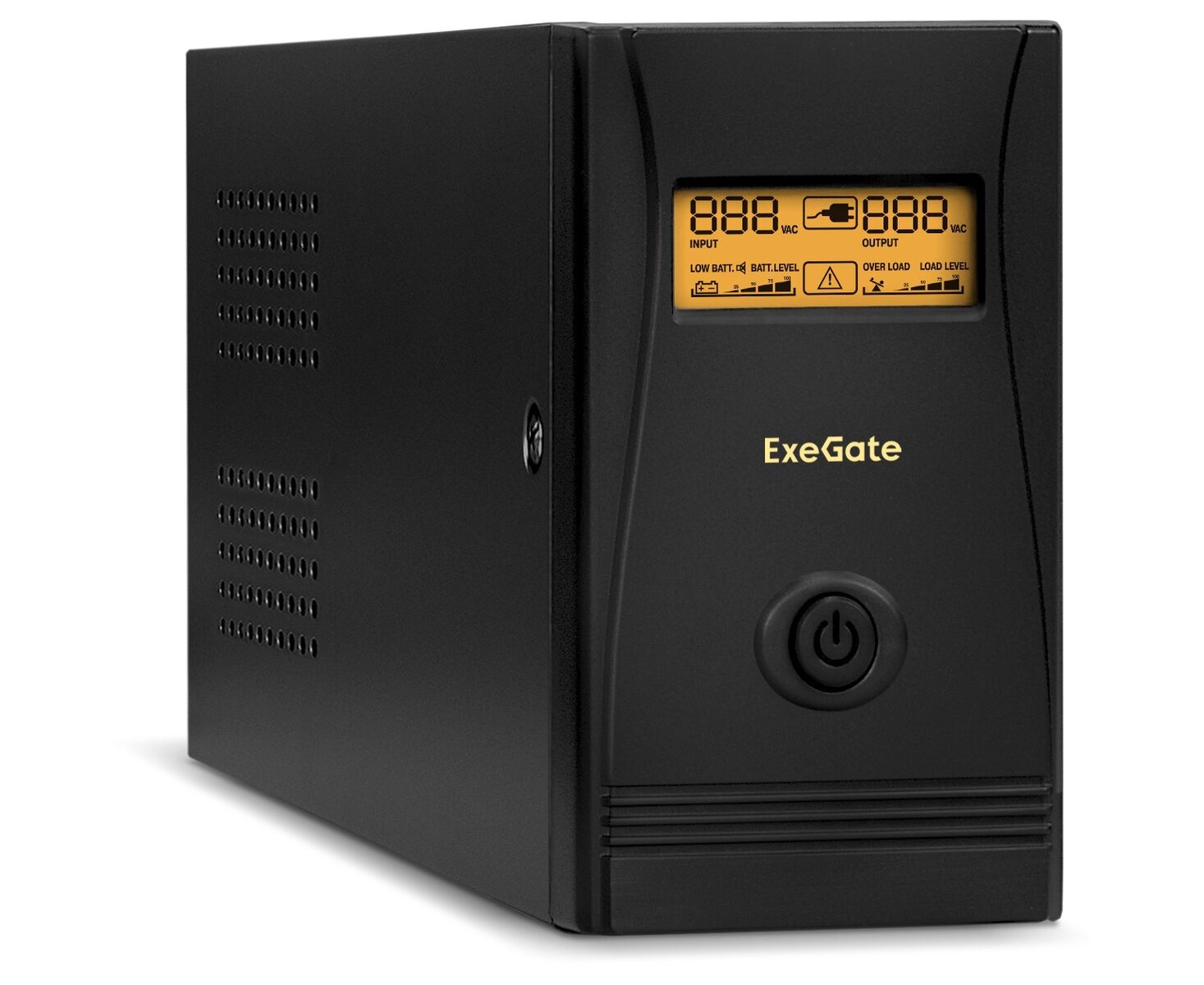 ИБП Exe Gate EP285580 RUS Special Pro Smart LLB-600.LCD.AVR.EURO.RJ.USB Black