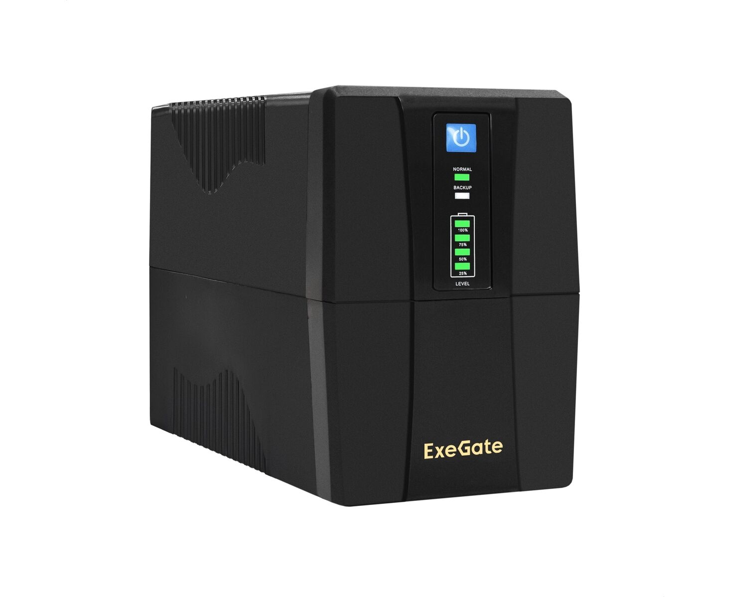 ИБП Exe Gate EX292764 RUS Special Pro UNB-600.LED.AVR.2 SH.RJ.USB Black