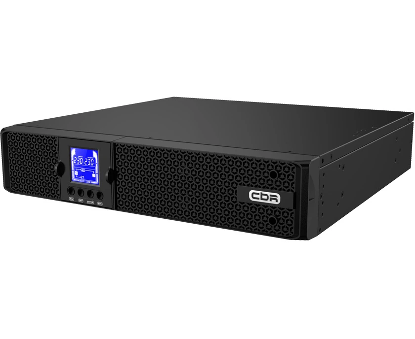 ИБП CBR Online (ESN-1 KRT-8 I-LCHERSC) 1000 VA/1000 W RT 8x C13, LCD, HID-USB, RS232, EPO, SNMP slot