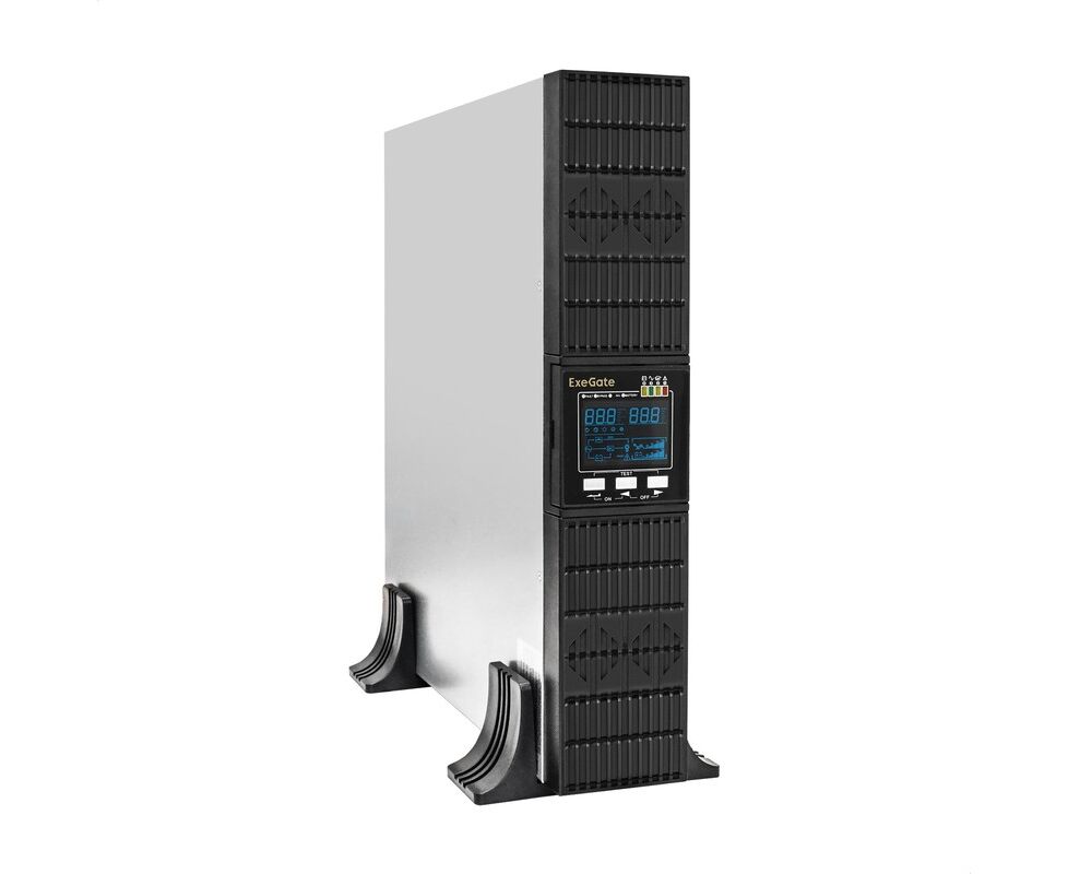 ИБП Exegate On-line Power Expert ULS-3000.LCD.AVR.6 C13.USB.RS232.SNMP.BC.2 U EX297668 RUS 3000 VA/3000 W, On-Line, PF=1, LCD, 6*C13, RS232, USB