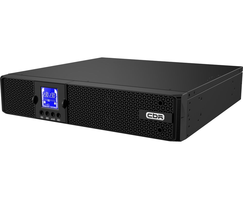 ИБП CBR Online (ESN-1.5 KRT-8 I-LCHERSC) 1500 VA/1500 W RT 8x C13, LCD, HID-USB, RS232, EPO, SNMP slot