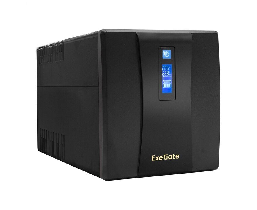 ИБП Exe Gate Special Pro Smart LLB-1500.LCD.AVR.EURO.RJ (EP285503 RUS) 1500 VA/950 W Black