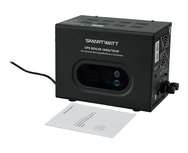 ИБП Smartwatt Boiler 1000/12 LW 600 Вт 1000 ВА черный