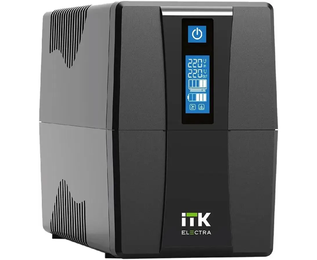 ИБП ITK Electra EET-0800 VA-1-001-S 480 Вт 800 ВА черный