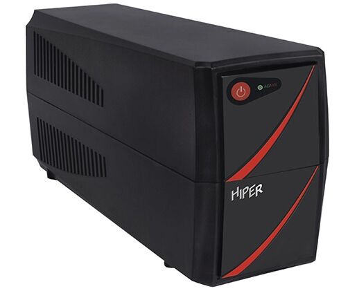 Линейно-интерактивный HIPER Brig V625 A 625 VA/360 W Розетки 2 CEE АКБ Свинцово-кислотная, 12 В/7 Ач.