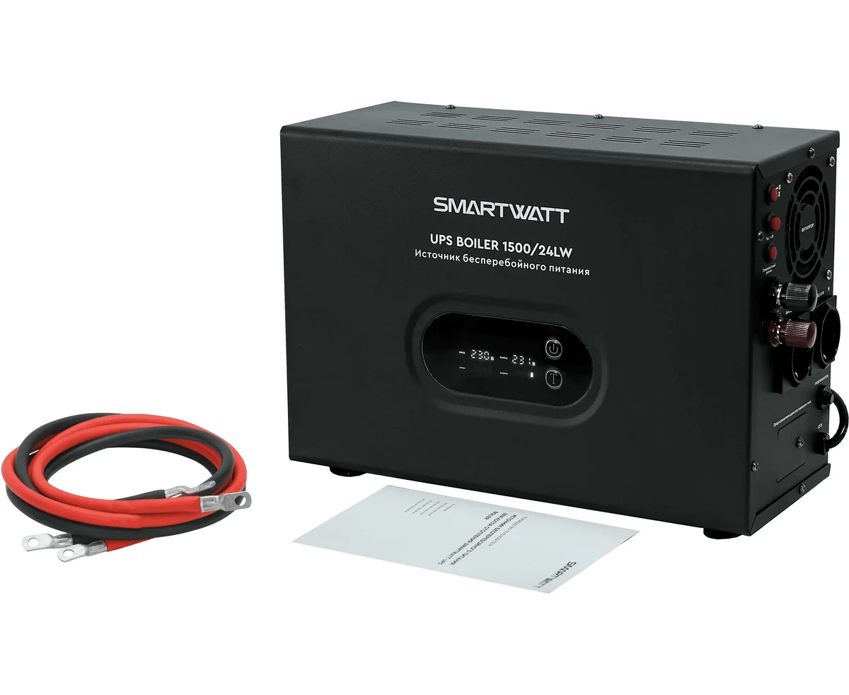 ИБП Smartwatt Boiler 1500/24 LW 900 Вт 1500 ВА черный