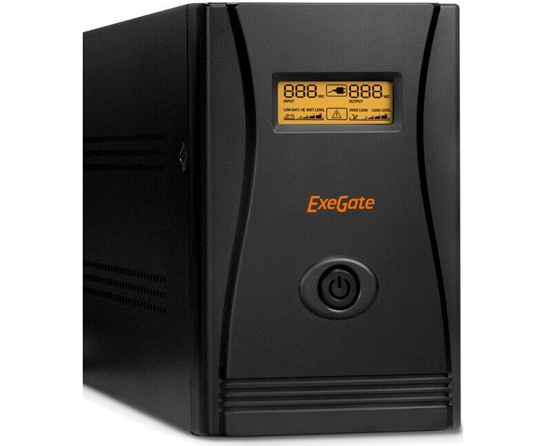 ИБП Exe Gate Special Pro Smart LLB-2200.LCD.AVR.EURO.RJ (EP285532 RUS) 2200 VA/1300 W Black